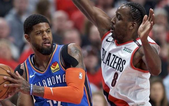  开拓者双枪合璧击溃活塞防线  